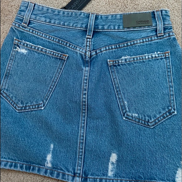 carmar denim studded skirt - Picture 4 of 5